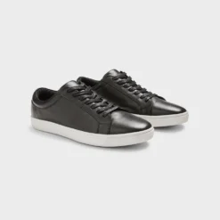 Best deal 🛒 Academy Brand Academy Leather Trainer  Black 🥰