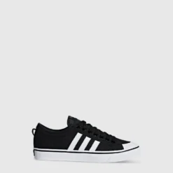 Brand new 😉 Adidas Originals Nizza 🌟 Shoes Core Black / Cloud White / Cloud White ⌛