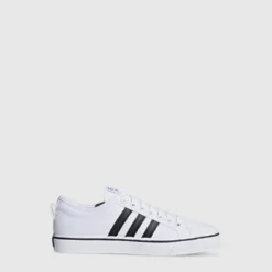 Deals ✨ Adidas Originals Nizza 😉 Shoes Cloud White / Core Black / Cloud White ✔️