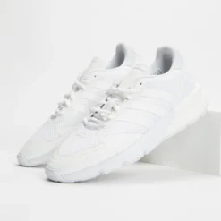 Brand new ❤️ Adidas Originals ZX 1K Boost Sneakers - Unisex Cloud White ⭐ -Mens Shoes Shop http3A2F2Fstatic.theiconic.com .au2Fp2Fadidas originals 2085 3593811 3