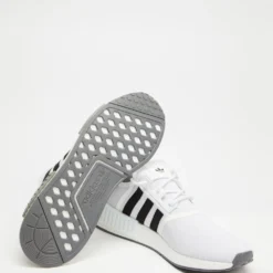 Hot Sale 🥰 Adidas Originals NMD_R1 Primeblue - Unisex White, Core Black & Grey Three 🥰 -Mens Shoes Shop http3A2F2Fstatic.theiconic.com .au2Fp2Fadidas originals 3799 4545331 3