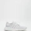 Promo ✔️ Adidas Originals NMD_R1 Primeblue 🧨 Shoes - Unisex Cloud White, Cloud White & Crystal White ✨