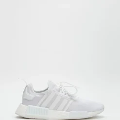 Promo ✔️ Adidas Originals NMD_R1 Primeblue 🧨 Shoes - Unisex Cloud White, Cloud White & Crystal White ✨
