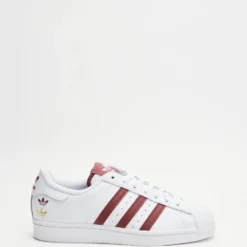 Flash Sale ✨ Adidas Originals Superstar - Unisex Footwear White, Quiet Crimson & Gold Foil ⌛