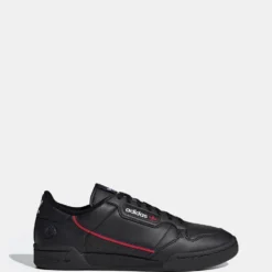 Flash Sale 👏 Adidas Originals Continental 80 Vegan 🌟 Shoes Core Black / Collegiate Navy / Scarlet ⭐