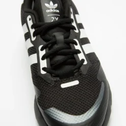 Promo 🎉 Adidas Originals ZX 1K Boost Sneakers - Unisex Core Black, Cloud White, Black & Silver Metallic ⌛ -Mens Shoes Shop http3A2F2Fstatic.theiconic.com .au2Fp2Fadidas originals 6776 6593811 5