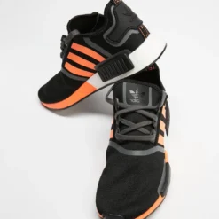 Promo 😉 Adidas Originals NMD_R1 - Unisex Core Black & Screaming ❤️ -Mens Shoes Shop http3A2F2Fstatic.theiconic.com .au2Fp2Fadidas originals 8555 0239811 4