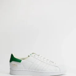 Outlet 🛒 Adidas Originals Superstar - Unisex White, Off White & Green 🔔