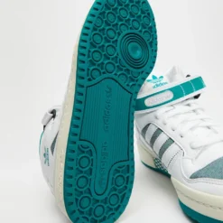 Budget ❤️ Adidas Originals Forum Mid 💯 Shoes - Unisex - THE ICONIC Exclusive Footwear White, Off White & EQT Green ✨ -Mens Shoes Shop http3A2F2Fstatic.theiconic.com .au2Fp2Fadidas originals 9789 7356341 3