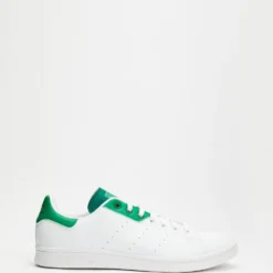 Budget ⭐ Adidas Originals Stan Smith - Men's Footwear White, Green & Collegiate Green ⌛