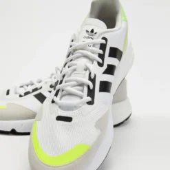 Cheapest ❤️ Adidas Originals ZX 1K Boost - Men's White, Neon Yellow & Black ⌛ -Mens Shoes Shop http3A2F2Fstatic.theiconic.com .au2Fp2Fadidas originals 9943 0693811 4