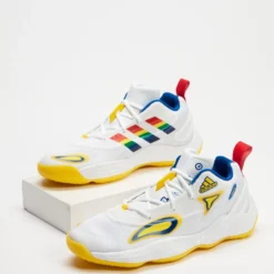 Buy 👍 Adidas Performance Exhibit A - Men's White, Team Purple & Team Yellow 👏 -Mens Shoes Shop http3A2F2Fstatic.theiconic.com .au2Fp2Fadidas performance 1188 5555331 4