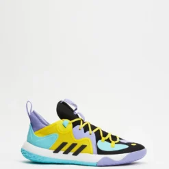 Deals 🎁 Adidas Performance Harden Stepback 2 Shoes - Men's Core Black, Core Black & Team Yellow 😍