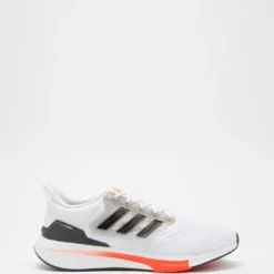 Budget 👍 Adidas Performance EQ21 Running Shoes - Men's White, Black & Grey 😀