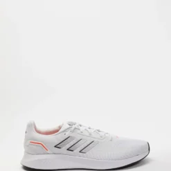 Flash Sale 🔔 Adidas Performance Runfalcon 2.0 Footwear White, Metallic Silver & Solar Red 🥰