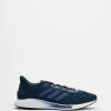 Budget 👏 Adidas Performance Galaxar Run - Men's Crew Navy, Crew Blue & Cream White ✔️