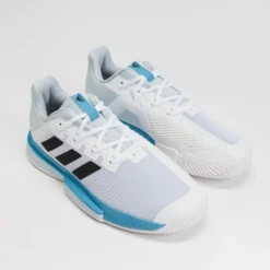 Cheapest 🛒 Adidas Performance SoleMatch Bounce - Men's Cloud White, Core Black & Halo Blue 🔥 -Mens Shoes Shop http3A2F2Fstatic.theiconic.com .au2Fp2Fadidas performance 9795 6229811 3