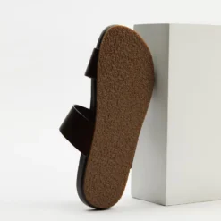 Best Sale 🧨 AERE Prahan Leather Slides Brown 🎁 -Mens Shoes Shop http3A2F2Fstatic.theiconic.com .au2Fp2Faere 2865 8470821 3