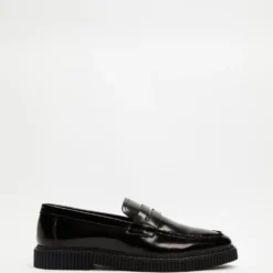 Best Sale ✔️ AERE Chunky Penny Loafers Black ⭐