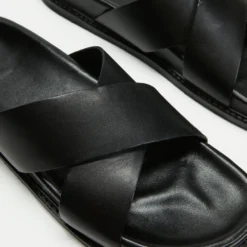 Discount 😉 AERE Crossover Leather Slides Black ⌛ -Mens Shoes Shop http3A2F2Fstatic.theiconic.com .au2Fp2Faere 3029 7956821 5