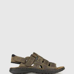 Best Pirce 👏 Airflex Rick Leather Sandals Brown ⌛