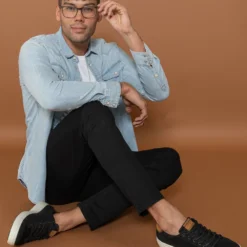 Cheapest 🤩 Airflex Lance Leather Sneakers Black ✨ -Mens Shoes Shop http3A2F2Fstatic.theiconic.com .au2Fp2Fairflex 8118 5945521 5