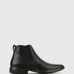 Cheapest ✔️ Airflex Max Leather Dress Boots Black 👍