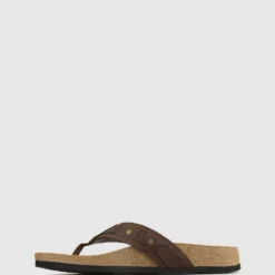 Budget 🛒 Airflex Ayden Leather Thongs Brown ❤️ -Mens Shoes Shop http3A2F2Fstatic.theiconic.com .au2Fp2Fairflex 9006 8663141 3