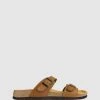 Wholesale 🔥 Airflex Austin Double Strap Sandals Tan 💯