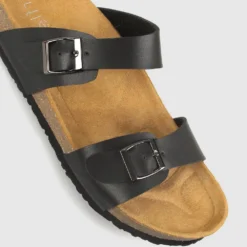 Discount 👍 Airflex Austin Double Strap Sandals Black ⌛ -Mens Shoes Shop http3A2F2Fstatic.theiconic.com .au2Fp2Fairflex 9849 5663141 4