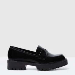 Coupon 👍 Alice In The Eve Lennox Patent Loafers BLACK 👏