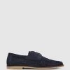 Coupon ⭐ AQ by Aquila Rowan Casual 💯 Shoes Suede Navy 🎁