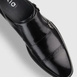New 😀 AQ by Aquila Dwayne Monk Strap Shoes Black 🎁 -Mens Shoes Shop http3A2F2Fstatic.theiconic.com .au2Fp2Faq by aquila 6841 7419631 4