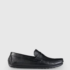 Outlet 🎉 AQ by Aquila Hewitt Driving 😀 Shoes Black ⭐