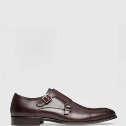 Top 10 ❤️ Aquila Brennin Monk Strap 👏 Shoes Brown ⌛