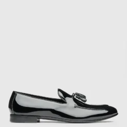 Best Pirce ✔️ Aquila Alberto Loafers Patent Black 🎁