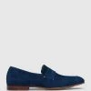 Cheap 👍 Aquila Mateo Penny Loafers Navy ⭐