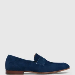 Cheap 👍 Aquila Mateo Penny Loafers Navy ⭐