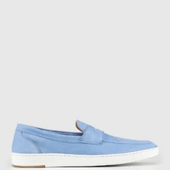 Buy 💯 Aquila Balmain Slip On Shoes Blue 🎁