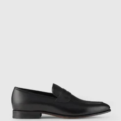 Outlet ⭐ Aquila Hadden Penny Loafers Black ✔️