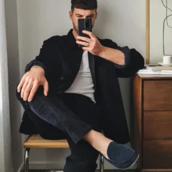 Best Sale ✔️ Aquila Antwerp Slippers Navy 🎁 -Mens Shoes Shop http3A2F2Fstatic.theiconic.com .au2Fp2Faquila 6935 7127731 5