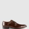 Flash Sale 🥰 Aquila Defoe Monk Strap Shoes Brandy 🧨