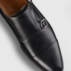 Best deal ✨ Aquila Defoe Monk Strap ⭐ Shoes Black 😉 -Mens Shoes Shop http3A2F2Fstatic.theiconic.com .au2Fp2Faquila 7876 3429331 4