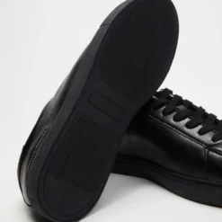 New ⌛ Armani Exchange Leather Sneakers Black 🎉 -Mens Shoes Shop http3A2F2Fstatic.theiconic.com .au2Fp2Farmani exchange 3235 3865631 3