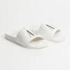Coupon 😀 Armani Exchange AX Logo Pool Slides Optic White ❤️