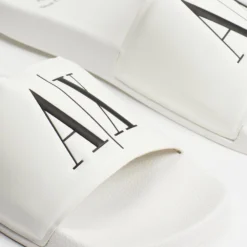 Coupon 😀 Armani Exchange AX Logo Pool Slides Optic White ❤️ -Mens Shoes Shop http3A2F2Fstatic.theiconic.com .au2Fp2Farmani exchange 4864 1865631 3