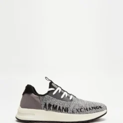 Best reviews of 🔔 Armani Exchange Sustainable Knit Sneakers Silver ✨