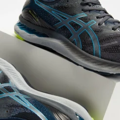 Best Sale 😀 ASICS GEL-Nimbus 23 - Men's Carrier Grey & Digital Aqua ✔️ -Mens Shoes Shop http3A2F2Fstatic.theiconic.com .au2Fp2Fasics 3121 1554911 4