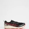 Coupon 🔔 ASICS Fuji Lite 2 - Men's Black & Electric Red ⭐