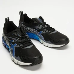 New ⭐ ASICS GEL-Quantum 180 6 - Men's Black & Monaco Blue ✨ -Mens Shoes Shop http3A2F2Fstatic.theiconic.com .au2Fp2Fasics 6727 5922031 5